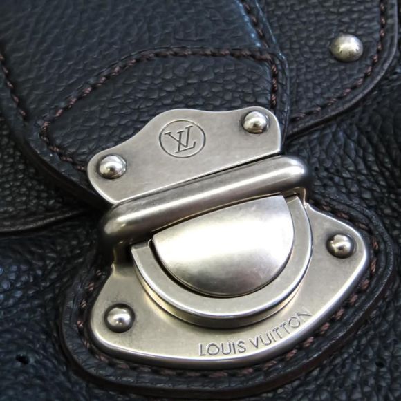 Louis Vuitton Mahina Solar GM Shoulder Bag Noir - Picture 8 of 8